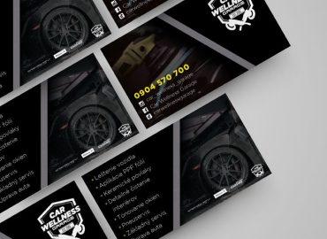 Car wellnes garage vizitky
