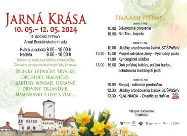 Plagát na podujatie jarná krása