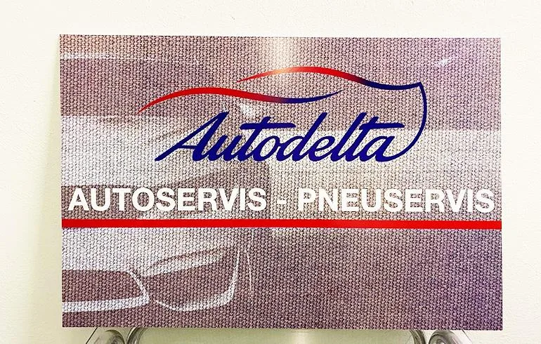 Reklamná tabuľa autodelta